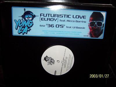 12inch Record YUNG LA - Futuristic Love (Elroy) b/w 36 O s INTR125761 Grand Hustle, I 2009 US Rap & Hip-Hop/R&B Used
12inch Record YUNG LA - Futuristic Love (Elroy) b/w 36 O s INTR125761 Grand Hustle, I 2009 US Rap & Hip-Hop/R&B Used