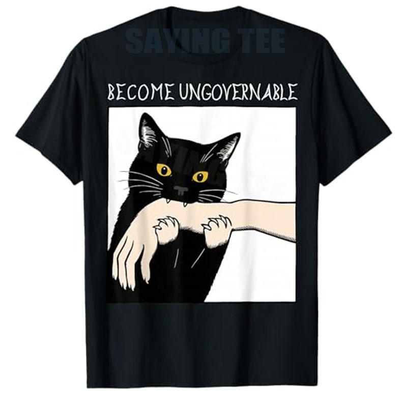Become Ungovernable I Do What I Want Funny Cat T-Shirt Y2k Black Cat Biting Hand Funny Novelty Saying Tee Sarcastic Joke Clothes 4XL
Become Ungovernable I Do What I Want Funny Cat T-Shirt Y2k Black Cat Biting Hand Funny Novelty Saying Tee Sarcastic Joke Clothes 4XL