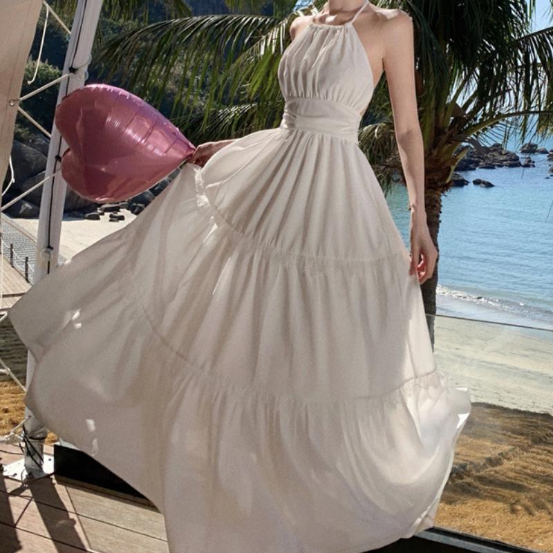 YYFS Женская мода лето весна однотонный принт без рукавов свисающий вырез высокая талия повседневные платья L белый
YYFS Женская мода лето весна однотонный принт без рукавов свисающий вырез высокая талия повседневные платья L белый