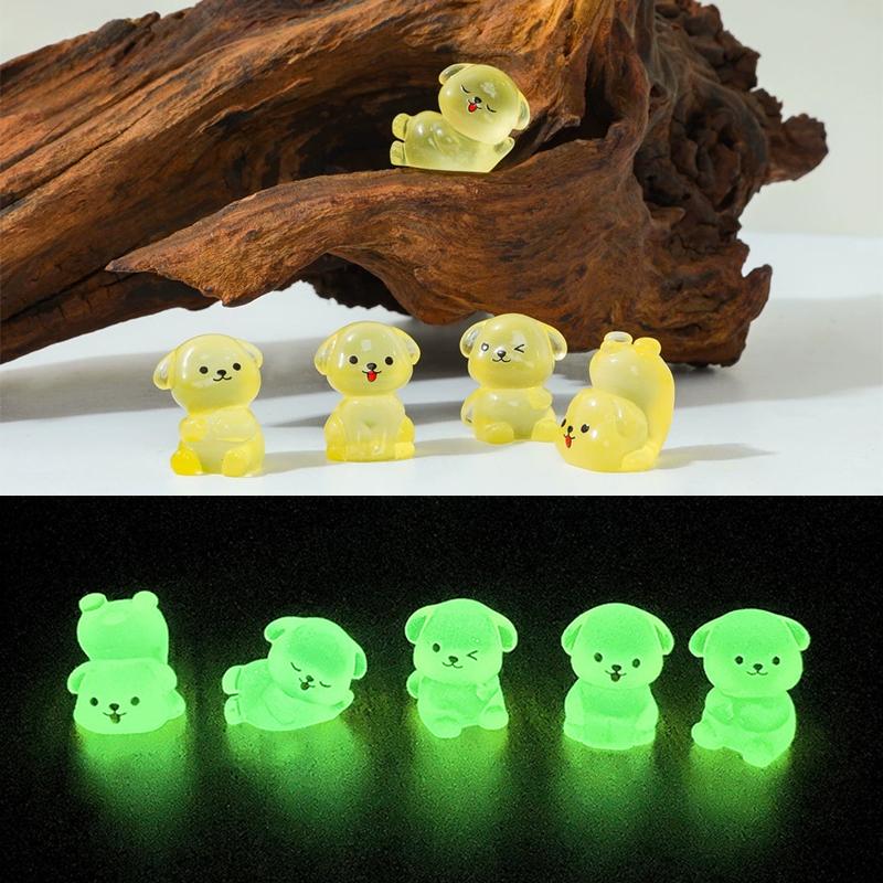 10 Pcs Glow-in-the-dark Cute Puppy Doll Resin Desktop Decorations Ornaments Diy Handmade Hairpin Keychain Accessories Toys
10 Pcs Glow-in-the-dark Cute Puppy Doll Resin Desktop Decorations Ornaments Diy Handmade Hairpin Keychain Accessories Toys