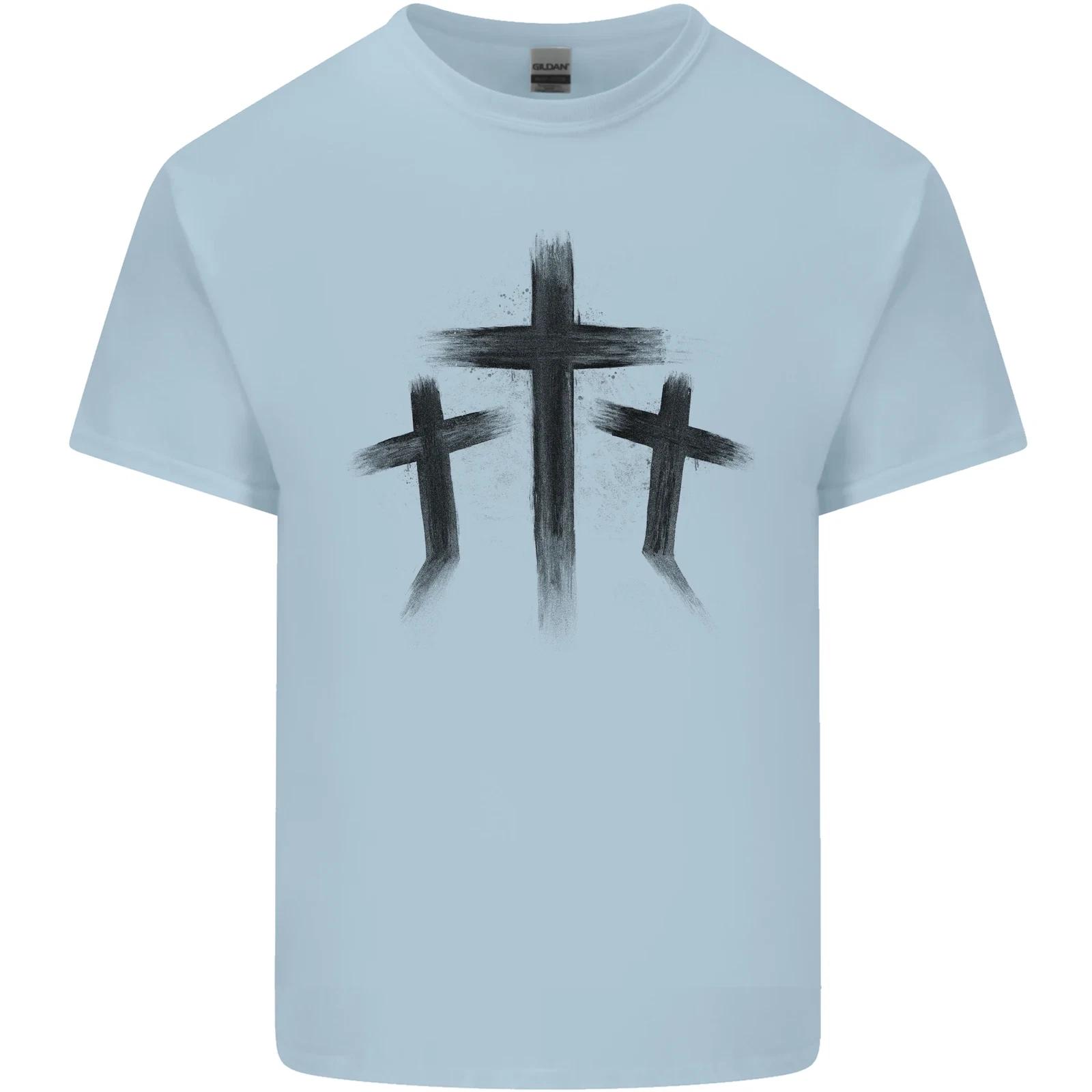 Three Grunge Crosses Gothic Kids T-Shirt Childrens S
Three Grunge Crosses Gothic Kids T-Shirt Childrens S