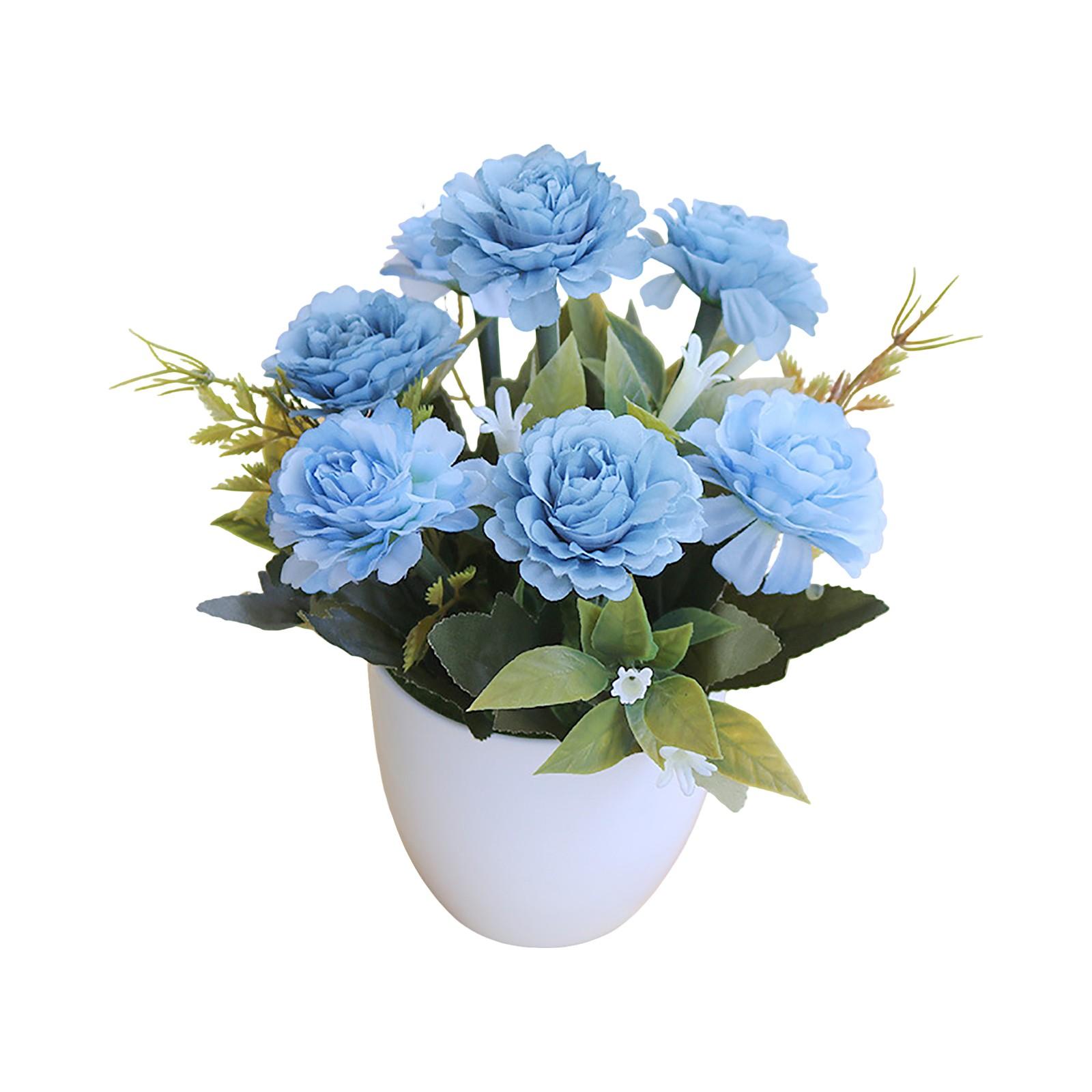 Имитация зеленого растения, украшения в горшках, комбинированные растения, украшения для рабочего стола в помещении, имитация искусственного цветка, растения бонсай One Size синий
Имитация зеленого растения, украшения в горшках, комбинированные растения, украшения для рабочего стола в помещении, имитация искусственного цветка, растения бонсай One Size синий