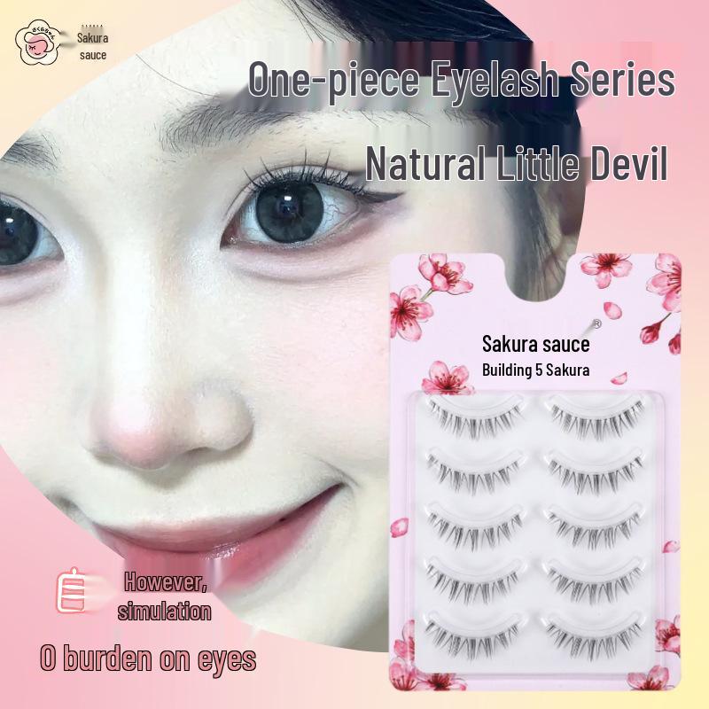 Five Pairs x08 Supernatural Little Devil False Eyelashes - Japanese Style with Fine Transparent Stem for a Fairy Look
Five Pairs x08 Supernatural Little Devil False Eyelashes - Japanese Style with Fine Transparent Stem for a Fairy Look