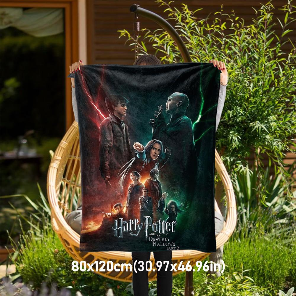 1pc Harry Potter Deathly Hallows Part 2 Outdoor Flannel Throw Blanket All Season Soft Warmth,Home Decor 1031077 80x120cm
1pc Harry Potter Deathly Hallows Part 2 Outdoor Flannel Throw Blanket All Season Soft Warmth,Home Decor 1031077 80x120cm