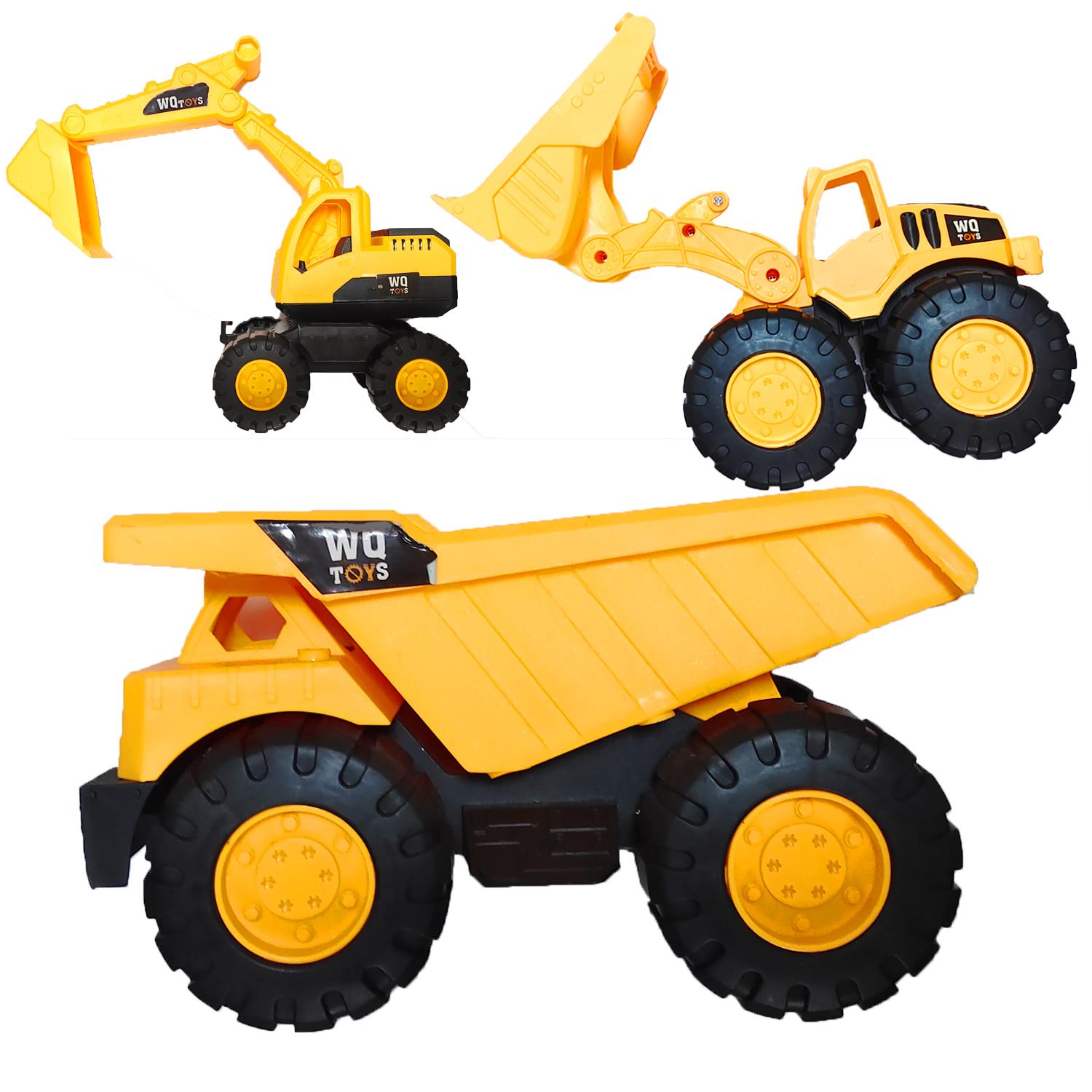 Средний размер Инженерная машина набор экскаватор Инженерная машина бульдозер набор мальчик пляжная игрушка скользящая игрушечная машина прочная и падающая