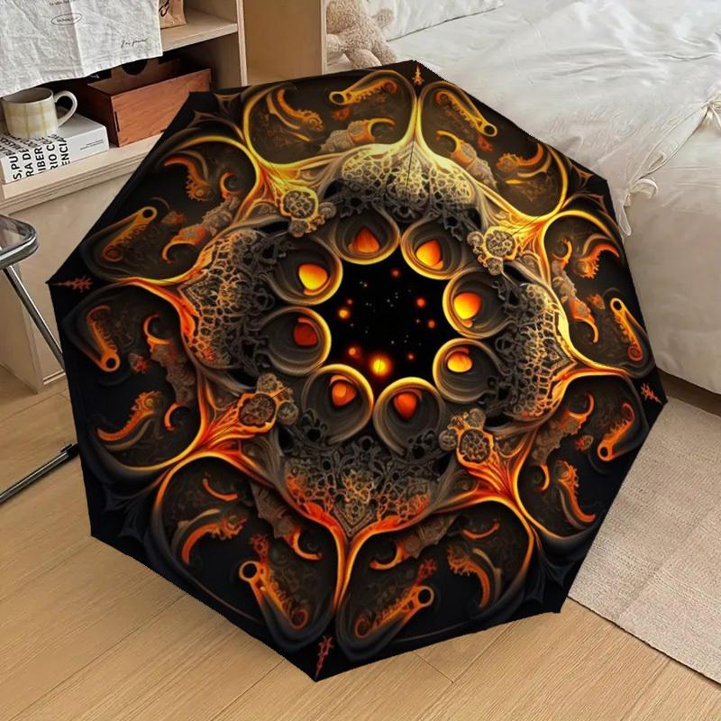1pc Fractal Art Fashionable Automatic Opening/Closing Folding Umbrella with 8 Iron Bones, Plastic Handle yy251015074
1pc Fractal Art Fashionable Automatic Opening/Closing Folding Umbrella with 8 Iron Bones, Plastic Handle yy251015074