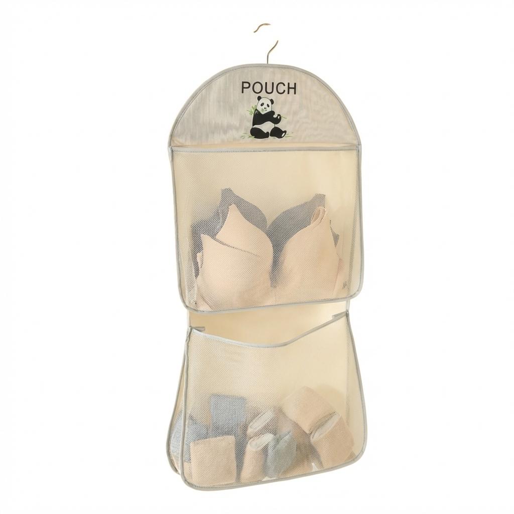 Underwear And Socks Storage Hanging Bag Mesh Pouch For Small Clothing Organization
Underwear And Socks Storage Hanging Bag Mesh Pouch For Small Clothing Organization