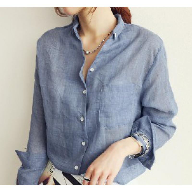 Women s Lightweight Long Sleeve Cotton Linen Shirt - Casual, Loose-Fit, Sun Protection Extra Large
Women s Lightweight Long Sleeve Cotton Linen Shirt - Casual, Loose-Fit, Sun Protection Extra Large