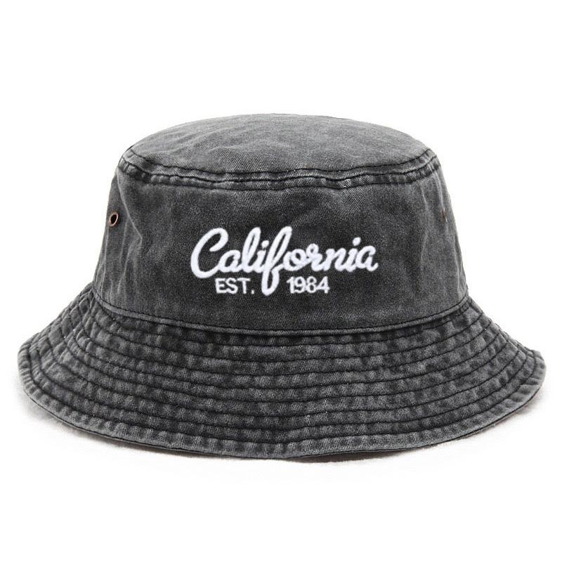 Washed Cotton Bucket Hat for Men Women Vintage Wide Brim Sun Protection Adjustable Outdoor Fishing Cap Sport California Style чорний
Washed Cotton Bucket Hat for Men Women Vintage Wide Brim Sun Protection Adjustable Outdoor Fishing Cap Sport California Style чорний