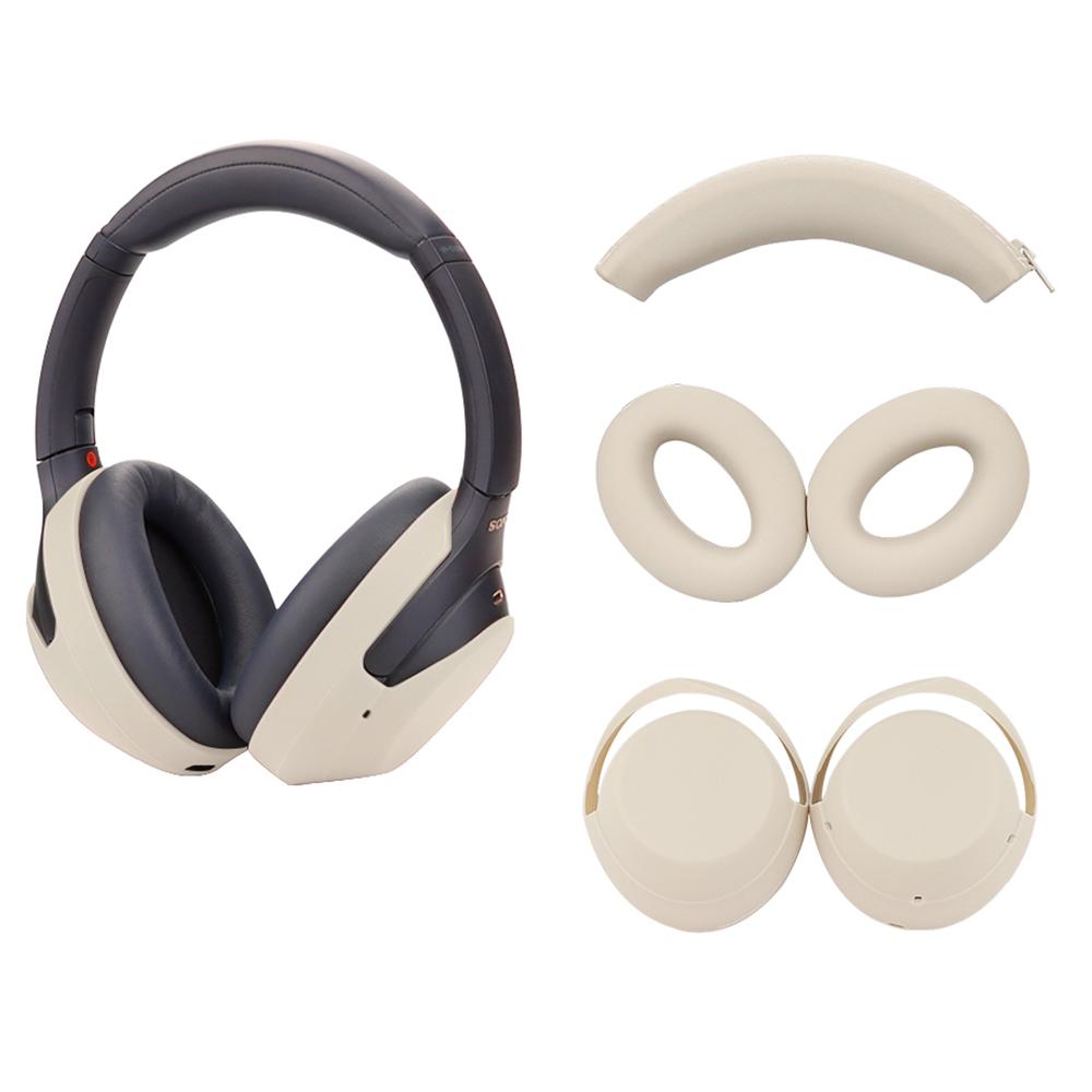 Для Sony WH-1000XM3/WH-1000XM4 силиконовый чехол с оголовьем, защитные амбушюры для наушников Beige
Для Sony WH-1000XM3/WH-1000XM4 силиконовый чехол с оголовьем, защитные амбушюры для наушников Beige