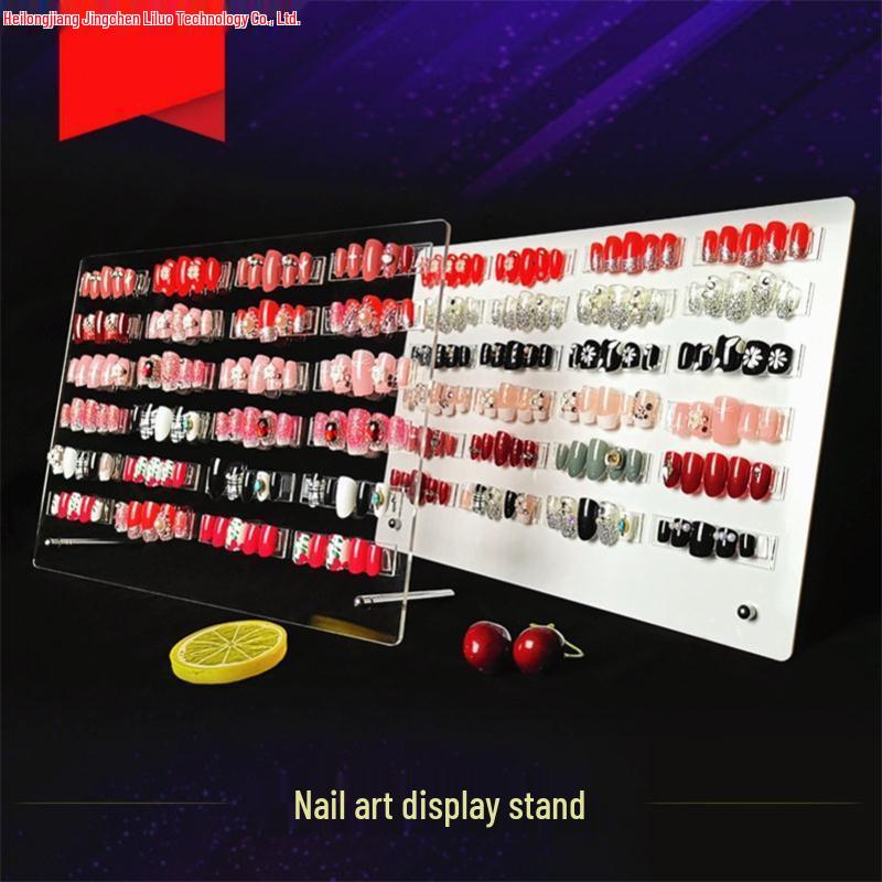 Nail Tip Display Frame: Style & Color Sample Board for Nail Art Horizontal Clear Board
Nail Tip Display Frame: Style & Color Sample Board for Nail Art Horizontal Clear Board