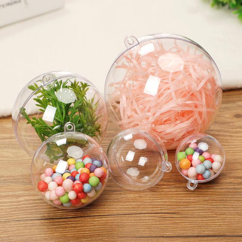 30pcs Christmas Clear Ball Fillable Baubles Xmas Tree DIY Hanging Ornament for Home Wedding Party Gift Box Decoration 3/4/5CM
30pcs Christmas Clear Ball Fillable Baubles Xmas Tree DIY Hanging Ornament for Home Wedding Party Gift Box Decoration 3/4/5CM