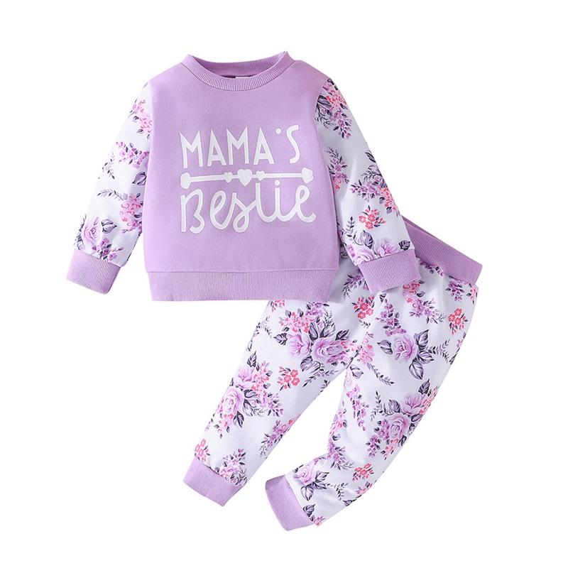 Toddler Baby Girls Flora Print Clothes Set Round Neck Sweatshirt Top and Pants 2pcs Set 6-9M
Toddler Baby Girls Flora Print Clothes Set Round Neck Sweatshirt Top and Pants 2pcs Set 6-9M