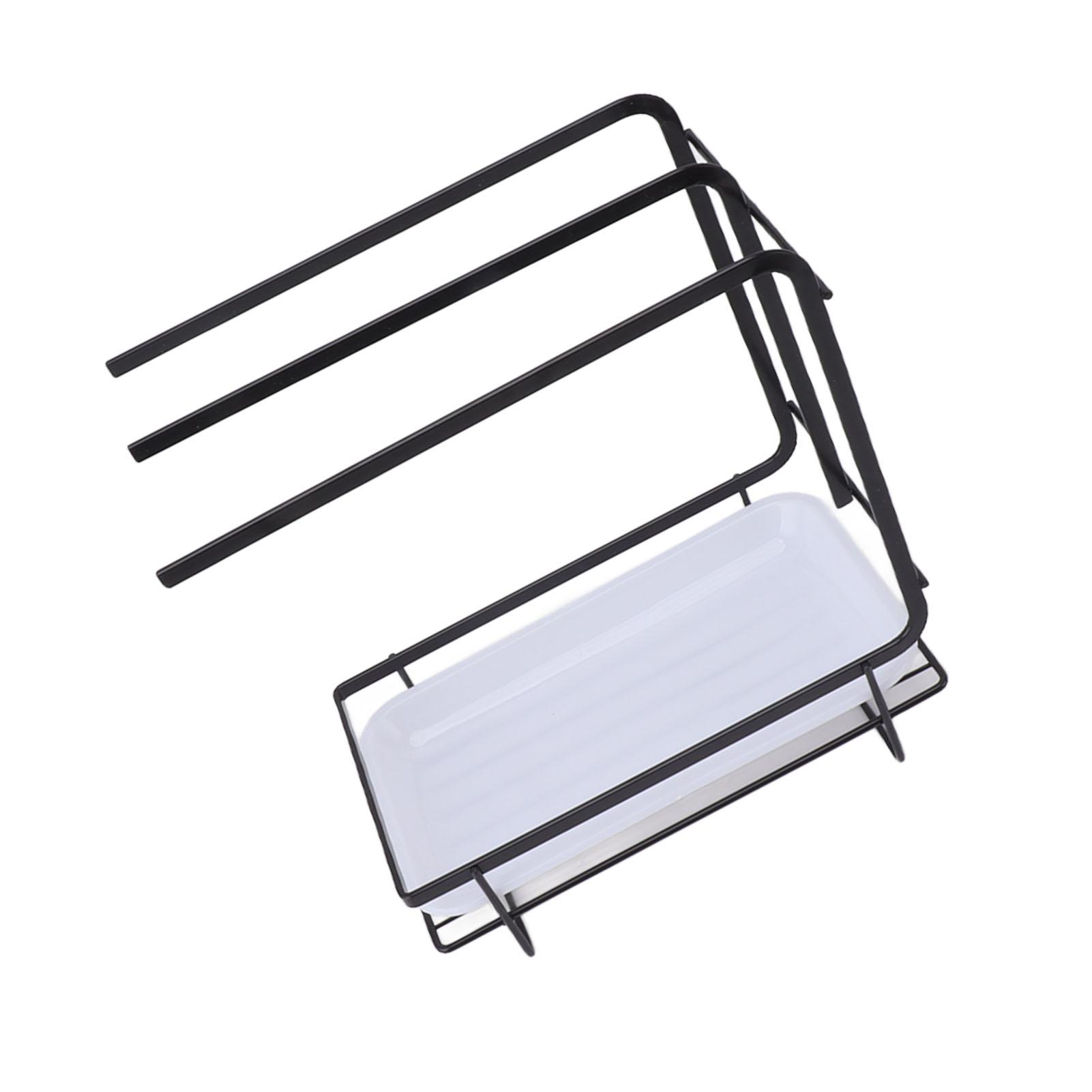 Sponge Holder with Drain Pan Quick Drying Hollow Bottom Rustproof Dishcloth Drying Rack for Kitchen Bathroom Sink
Sponge Holder with Drain Pan Quick Drying Hollow Bottom Rustproof Dishcloth Drying Rack for Kitchen Bathroom Sink