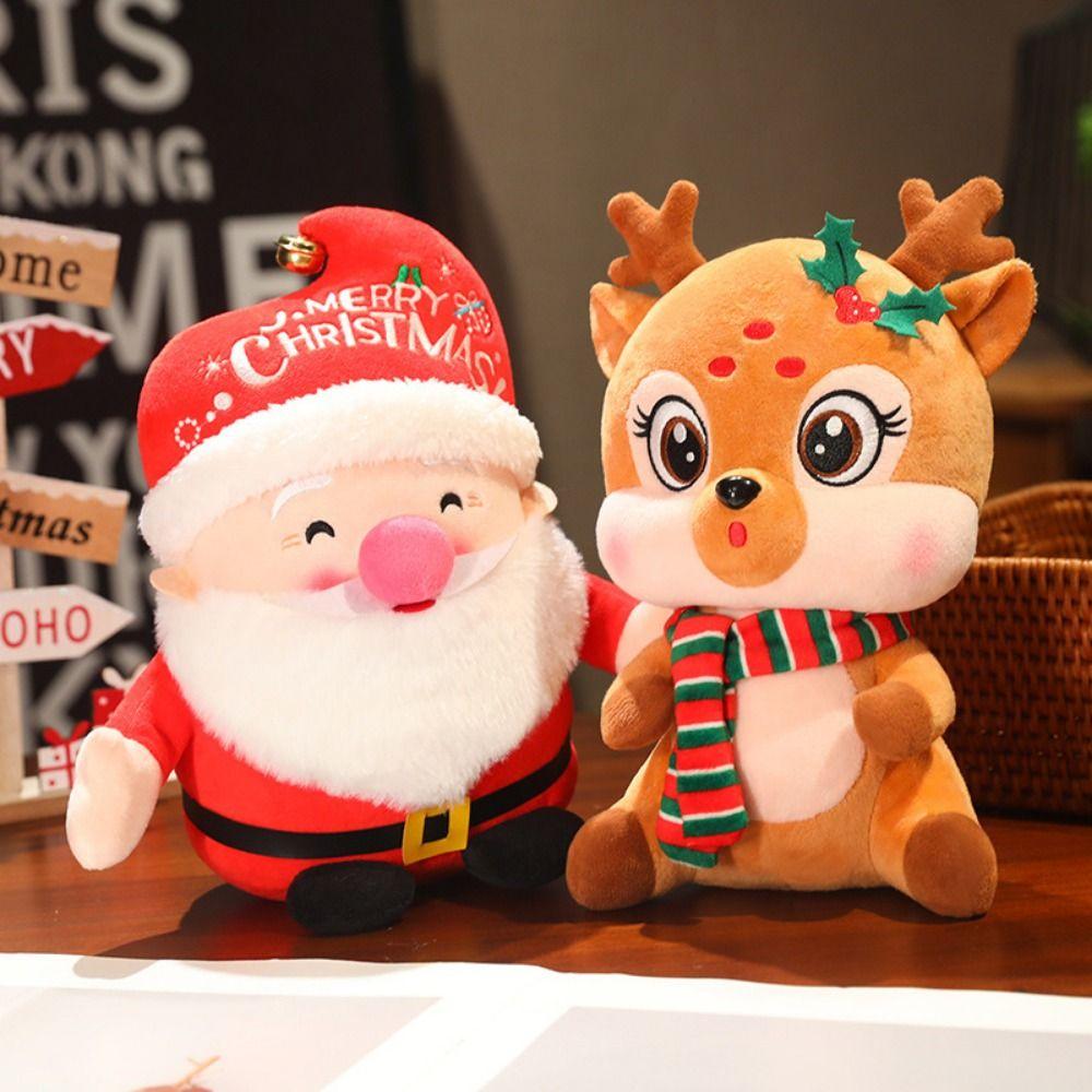 Snowman Christmas Stuffed Plush Toys Christmas Tree Christmas Reindeer Doll Baby 10cm-Elk
Snowman Christmas Stuffed Plush Toys Christmas Tree Christmas Reindeer Doll Baby 10cm-Elk