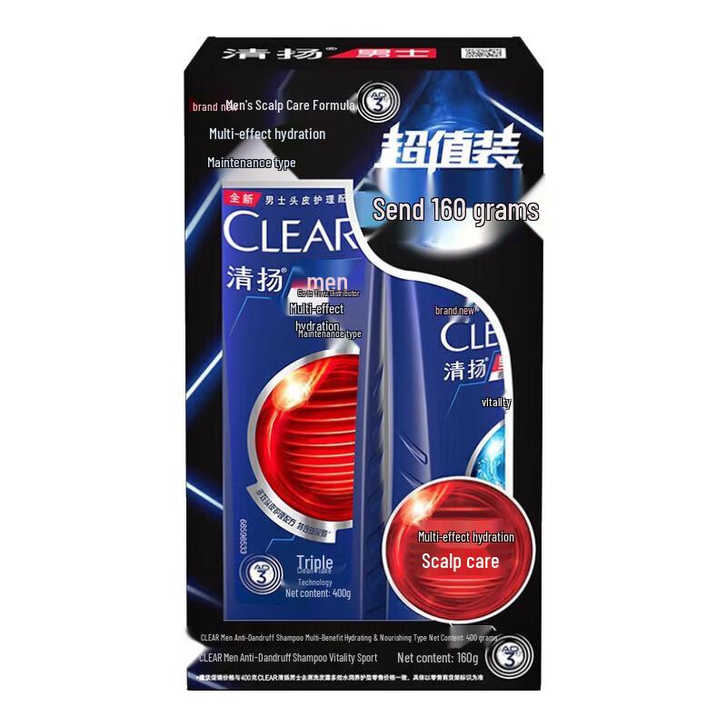 Clear Men s Anti-Dandruff Multi-Effect Hydrating Shampoo
Clear Men s Anti-Dandruff Multi-Effect Hydrating Shampoo