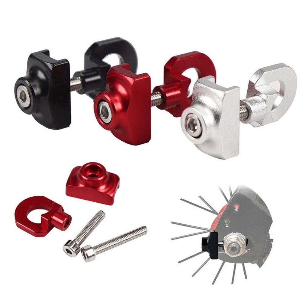 Cycling Accessories Tool Aluminum Alloy Bicycle Chain Adjuster Bolt Screw Bike Tensioner Fastener
Cycling Accessories Tool Aluminum Alloy Bicycle Chain Adjuster Bolt Screw Bike Tensioner Fastener