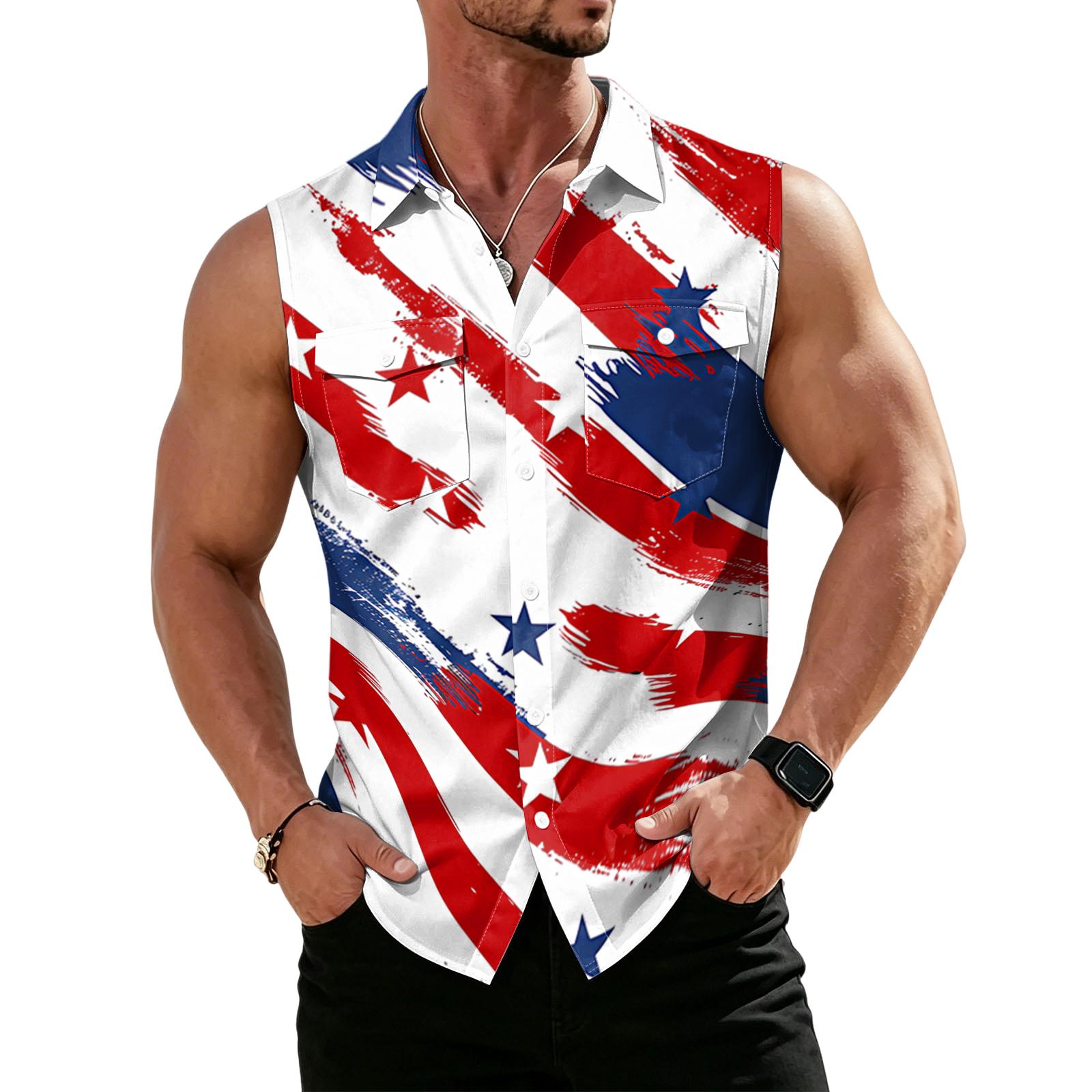 Mens Sleeveless Button Down Shirt Abstract Paint Splatter Print Casual Fit Summer Lightweight Top Vest XL
Mens Sleeveless Button Down Shirt Abstract Paint Splatter Print Casual Fit Summer Lightweight Top Vest XL