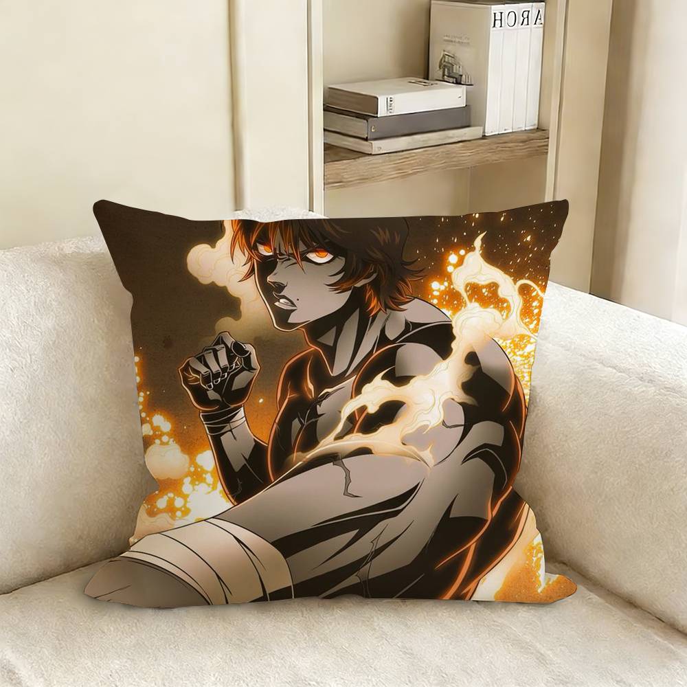 Anime BBaki Pillow Case Living Room Sofa Cushion Cover Suitable For Home Bedroom Room Decoration 30X30cm
Anime BBaki Pillow Case Living Room Sofa Cushion Cover Suitable For Home Bedroom Room Decoration 30X30cm