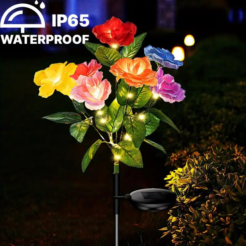 Christmas Lights Solar Light Waterproof Rose Solar Flowers Lamp Outdoor Decorative Garden Yard Lawn Landscape Decoration Light
Christmas Lights Solar Light Waterproof Rose Solar Flowers Lamp Outdoor Decorative Garden Yard Lawn Landscape Decoration Light