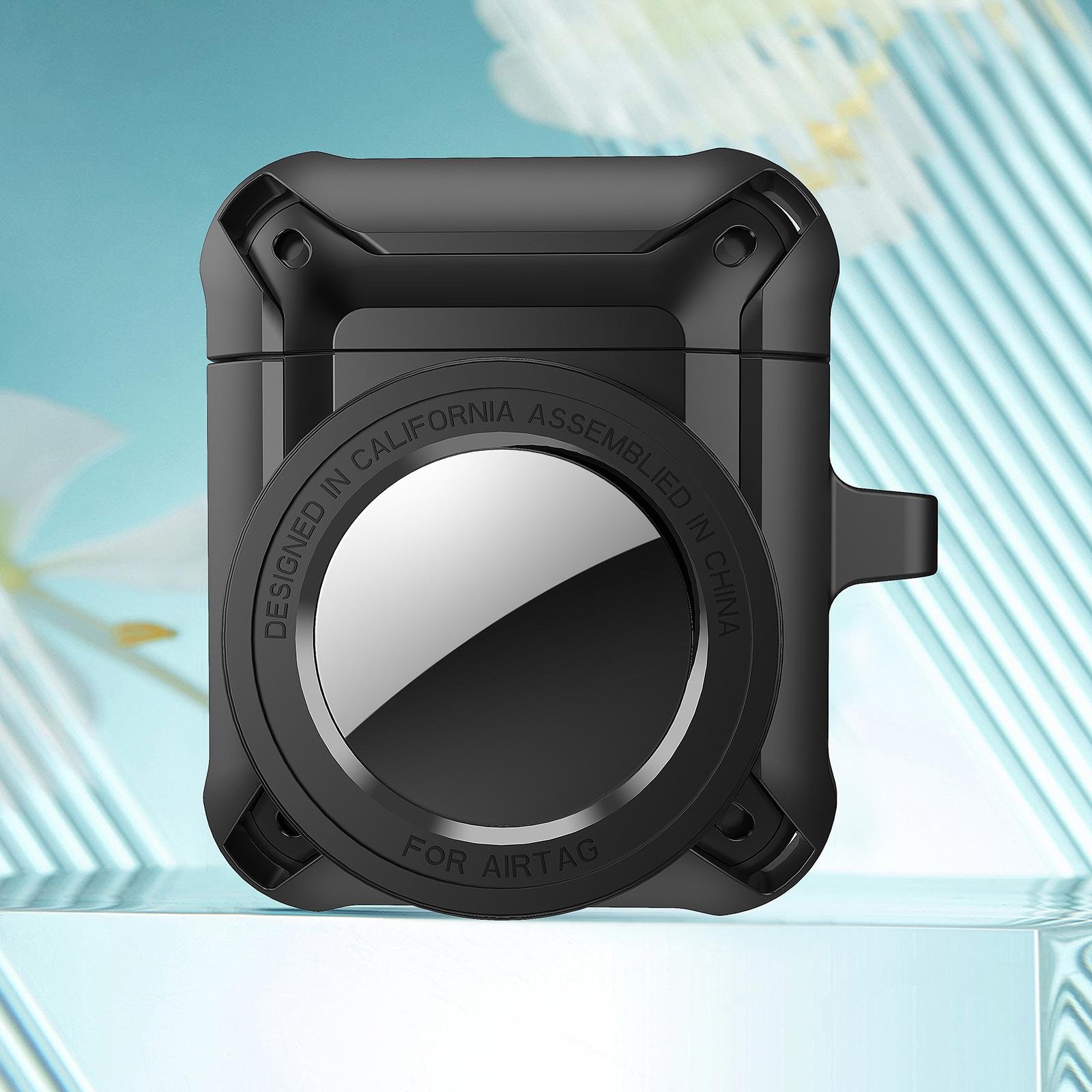 For Apple AirPods with Charging Case (2016)/(2019)/AirPods with Wireless Charging Case (2019) + for AirTag 2-in-1 Anti-drop Protective Cover Case Black
For Apple AirPods with Charging Case (2016)/(2019)/AirPods with Wireless Charging Case (2019) + for AirTag 2-in-1 Anti-drop Protective Cover Case Black
