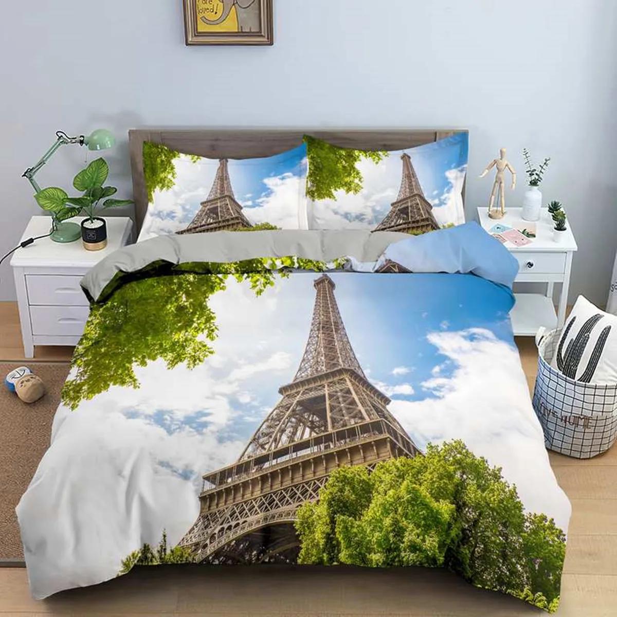 Paris Tower Soft Duvet Cover Famous Buildings In France for Women Men Adult Peoples Pink Romantic Bedrom Decoration Polyester Comfortable Quilt Cover 100*200cm Single
Paris Tower Soft Duvet Cover Famous Buildings In France for Women Men Adult Peoples Pink Romantic Bedrom Decoration Polyester Comfortable Quilt Cover 100*200cm Single