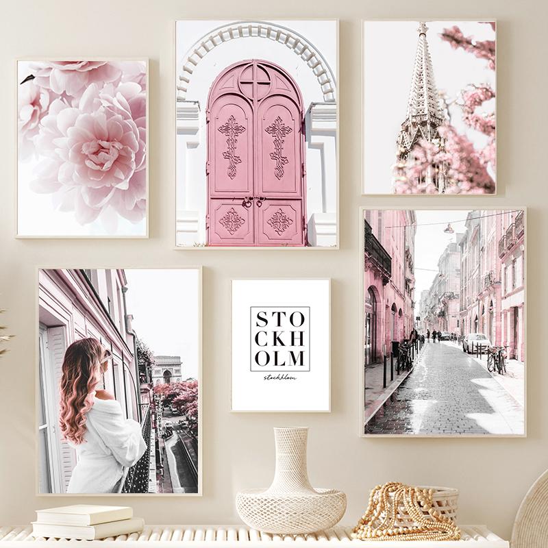 Pink Paris Tower Girl Building Door Car Sakura Rose Wall Art Canvas Painting Landscape Posters Prints Pictures Living Room Decor 21cm×30cm NoFrame
Pink Paris Tower Girl Building Door Car Sakura Rose Wall Art Canvas Painting Landscape Posters Prints Pictures Living Room Decor 21cm×30cm NoFrame