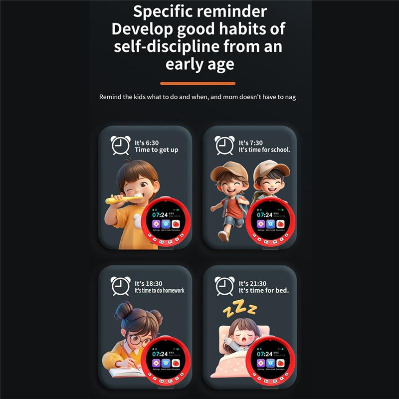 ABUO-Exciting Brain Massager Alarm Clock From AI Clock: Transform Your Time Our Desktop Lifestyle Decoration Gift червоний
ABUO-Exciting Brain Massager Alarm Clock From AI Clock: Transform Your Time Our Desktop Lifestyle Decoration Gift червоний