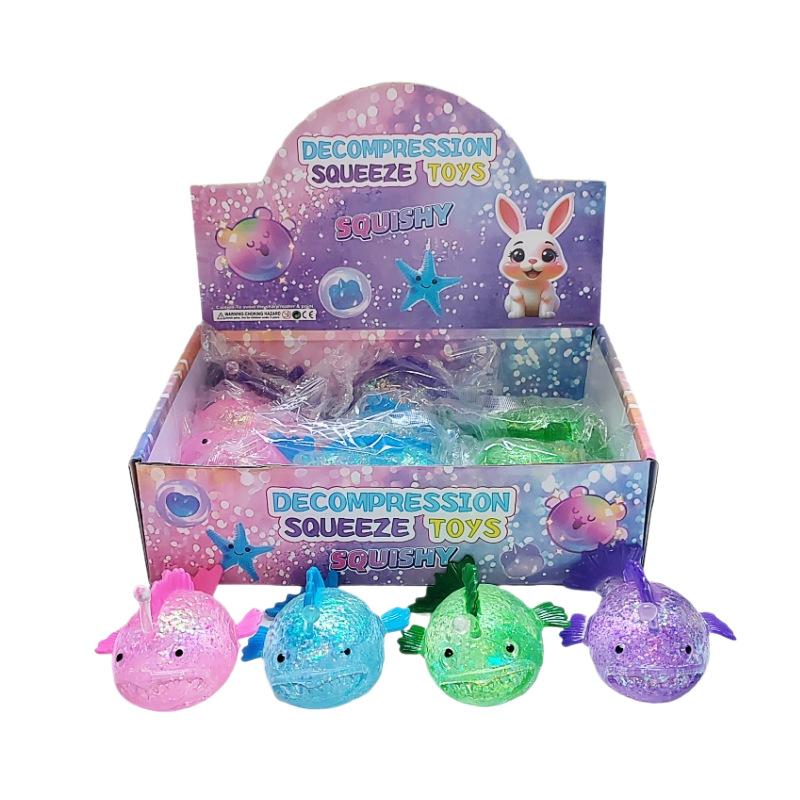 1Pc Maltose Anglerfish Squishy Toy – Slow Rise Stress Ball for Kids, Funny Deep Sea Fidget, Decompression Prank Toy світло-сірого кольору
1Pc Maltose Anglerfish Squishy Toy – Slow Rise Stress Ball for Kids, Funny Deep Sea Fidget, Decompression Prank Toy світло-сірого кольору
