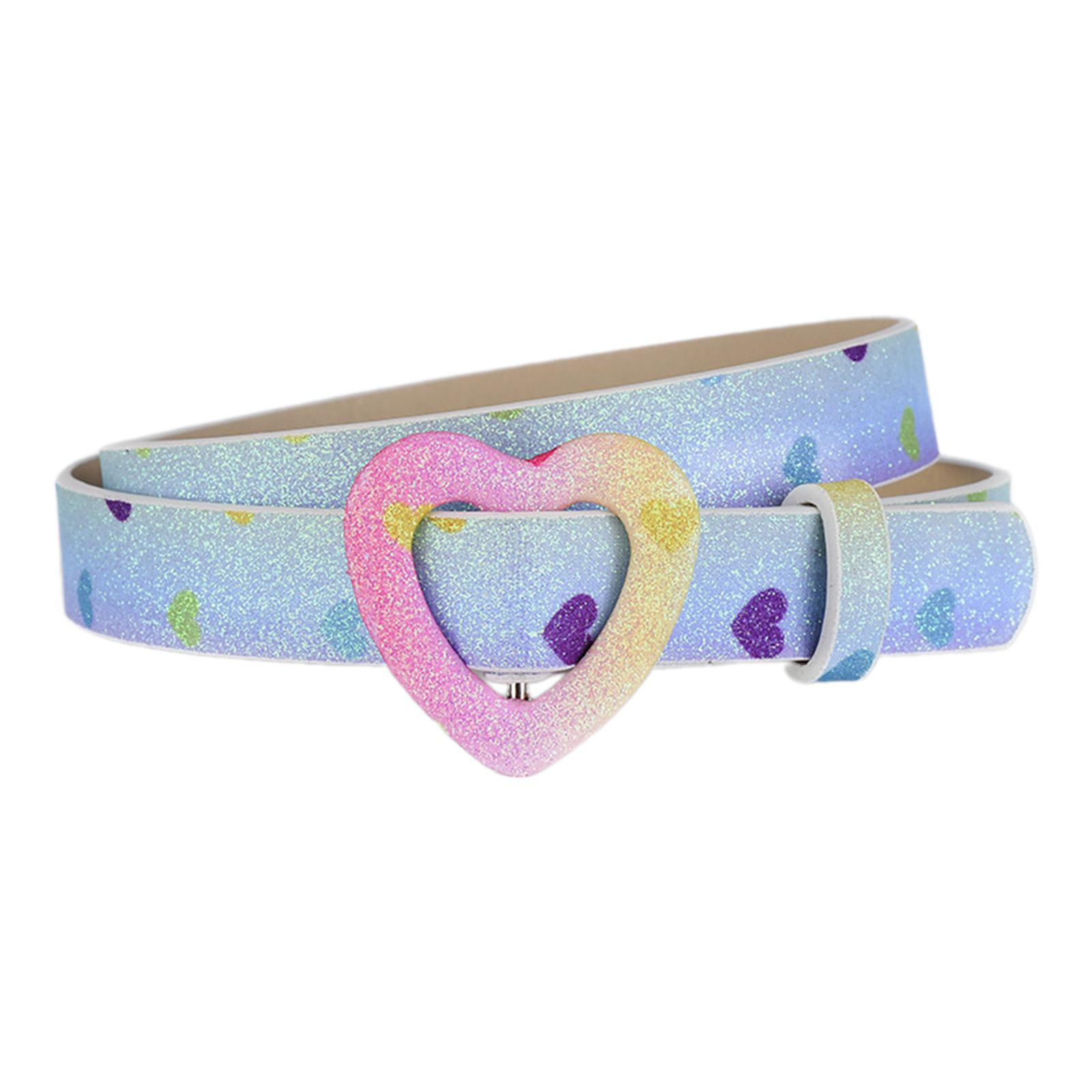 Блестящий поясной ремень Американский уличный танец Джинсовый пояс Сценические шоу Панк-цепочка на талию Гранж Потрясающий блеск разноцветный