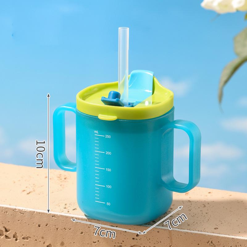 He Guo Baby Milk Cup with Straw - Infant Drinking Cup with Scale for Learning to Drink Water
He Guo Baby Milk Cup with Straw - Infant Drinking Cup with Scale for Learning to Drink Water