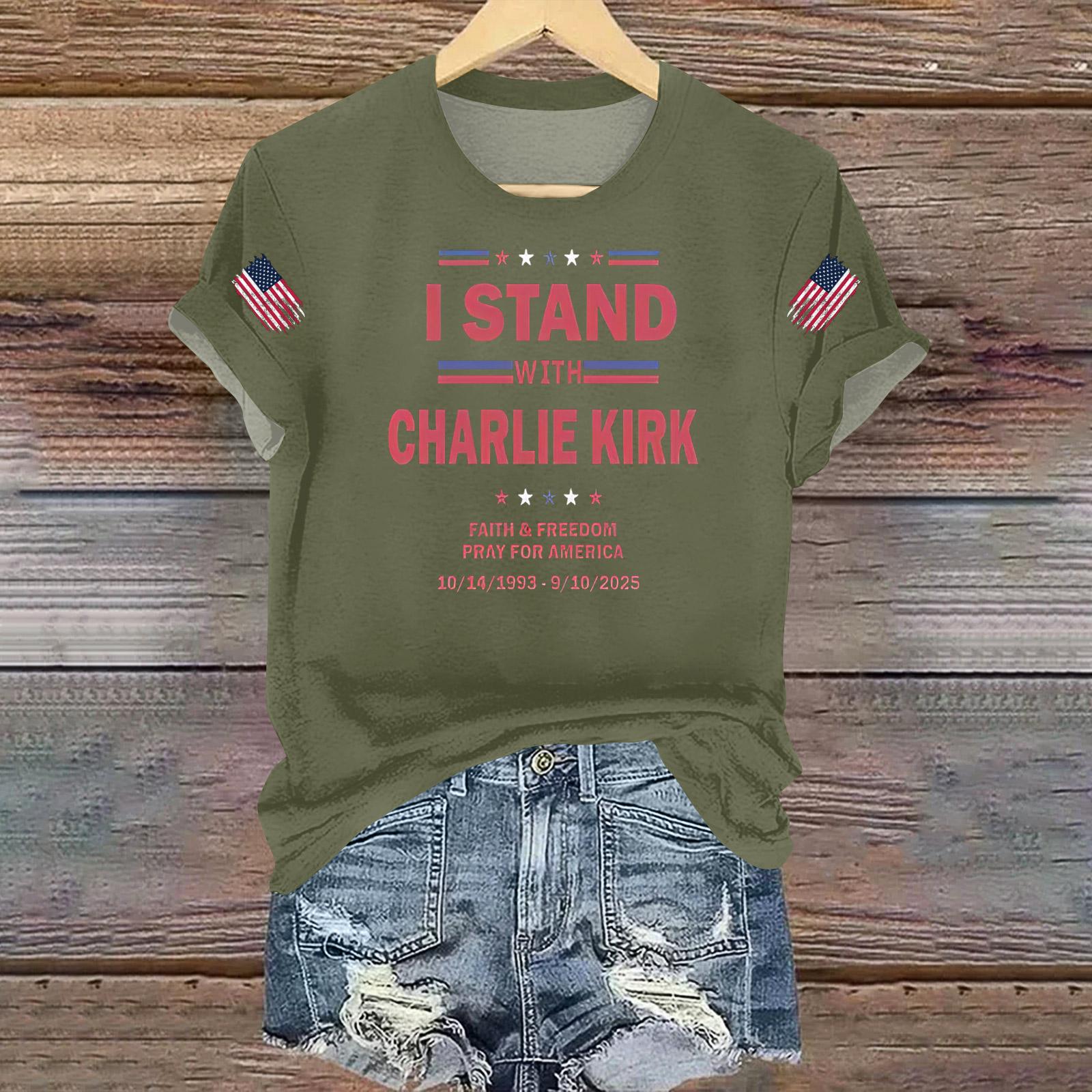 Women s Casual Printed T-shirt Round Neck Pullover Short Sleeve Top L
Women s Casual Printed T-shirt Round Neck Pullover Short Sleeve Top L