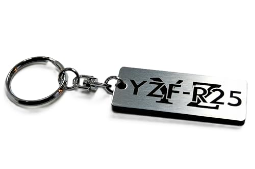 QA-403-2 YZF-R25 Silver Black Double-layered acrylic Double-ring Silver Keychain Custom parts Muffler Exterior Wheels Seat Mirror Grips Engine co
QA-403-2 YZF-R25 Silver Black Double-layered acrylic Double-ring Silver Keychain Custom parts Muffler Exterior Wheels Seat Mirror Grips Engine co