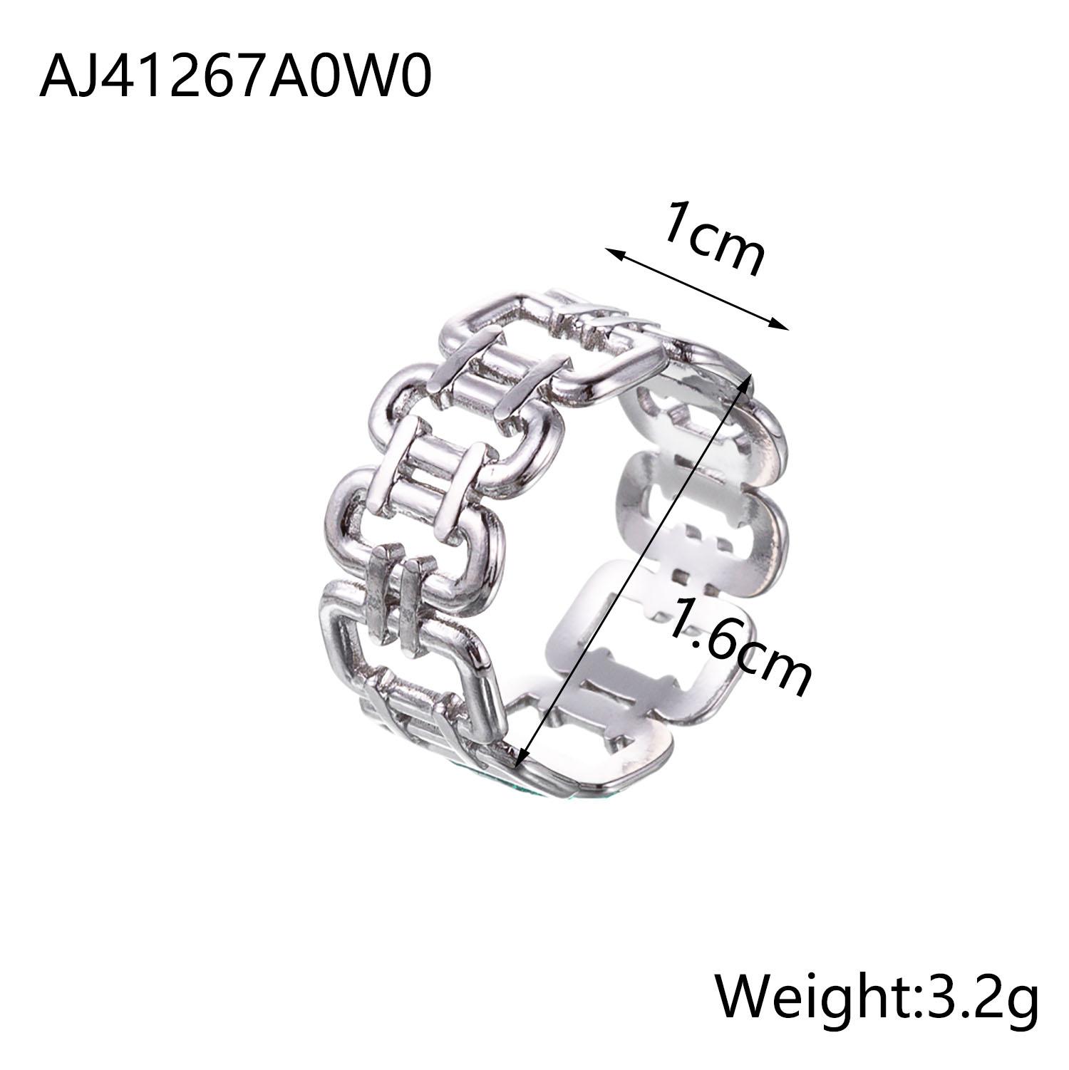 CARLIDANA French Stainless Steel Silver Color Women Hollow Double Layer Open Finger Ring Tarnish Free Rings for Friends Women resizable
CARLIDANA French Stainless Steel Silver Color Women Hollow Double Layer Open Finger Ring Tarnish Free Rings for Friends Women resizable