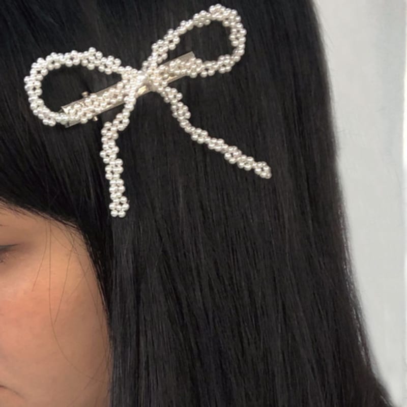 objet213 Pearl Ribbon Hair Pin (2 colors) 2. Gold & White Lee
objet213 Pearl Ribbon Hair Pin (2 colors) 2. Gold & White Lee