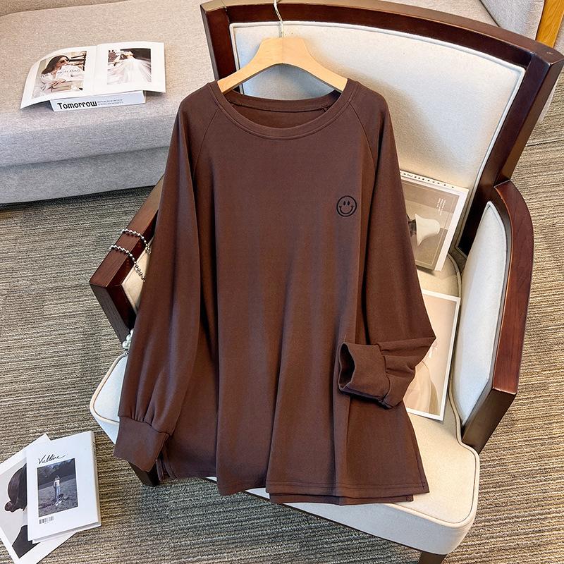 2024 Autumn/Winter Plus Size Round Neck Pullover, German Velvet Long Sleeve Slimming Base Layer Top for Women 5XL (suggested weight 190-240 jin) кофейный
2024 Autumn/Winter Plus Size Round Neck Pullover, German Velvet Long Sleeve Slimming Base Layer Top for Women 5XL (suggested weight 190-240 jin) кофейный