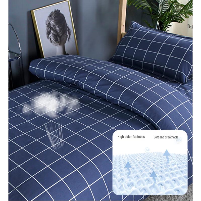 Lilang Plaid 3-Piece Dorm Bedding Set
Lilang Plaid 3-Piece Dorm Bedding Set