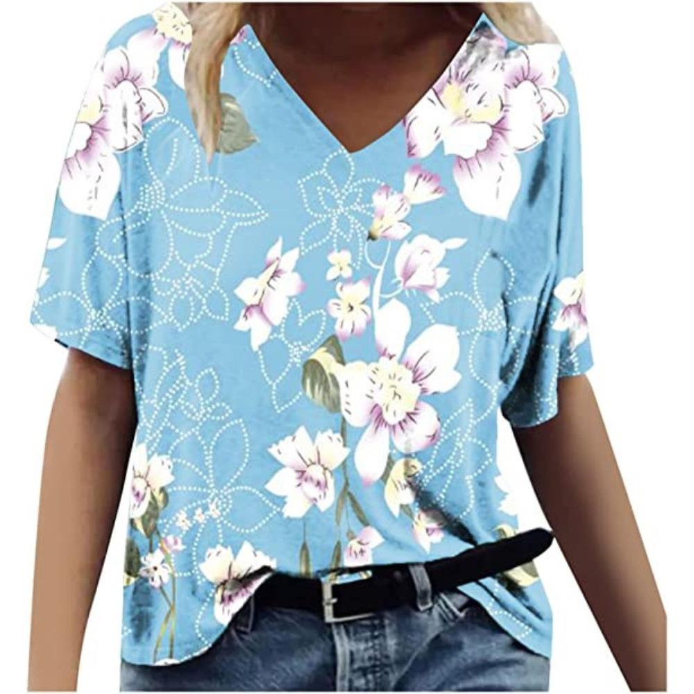 Women s T-shirt 3D Pattern Printed Casual Short Sleeved V-Neck Top Fashionable Street Women s Clothing 5XL
Women s T-shirt 3D Pattern Printed Casual Short Sleeved V-Neck Top Fashionable Street Women s Clothing 5XL