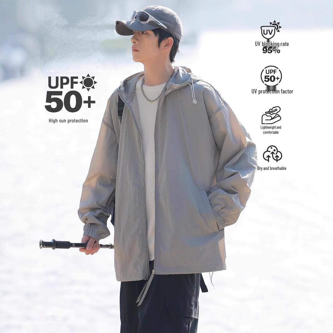 Unisex Ice Silk UV Protection Jacket - Lightweight, Water-Repellent, UPF 50+ Summer Outdoor Coat L (Height 168-175cm, Weight 62.5-70kg)
Unisex Ice Silk UV Protection Jacket - Lightweight, Water-Repellent, UPF 50+ Summer Outdoor Coat L (Height 168-175cm, Weight 62.5-70kg)
