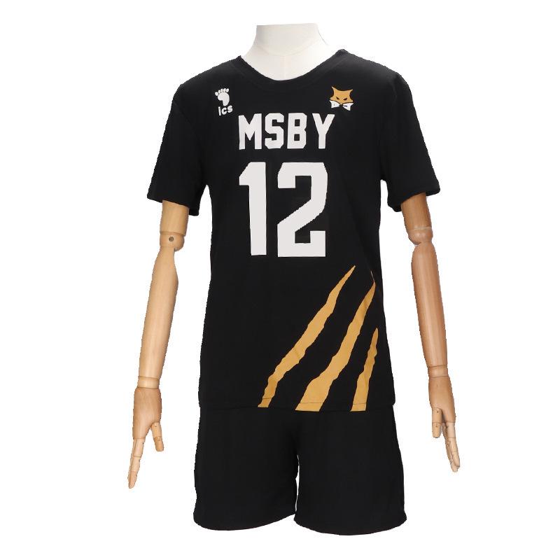 Haikyuu!! Karasuno High Black Wolves Anime Jersey Cosplay Set - Short Sleeve XXL
Haikyuu!! Karasuno High Black Wolves Anime Jersey Cosplay Set - Short Sleeve XXL