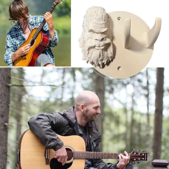Guitar Wall Mount Hanger 3D Printed Sasquatch Guitar Holder Bass Ukulele Acoustic Classical Electric Guitar Stand Hook Guitar Accessories A
Guitar Wall Mount Hanger 3D Printed Sasquatch Guitar Holder Bass Ukulele Acoustic Classical Electric Guitar Stand Hook Guitar Accessories A