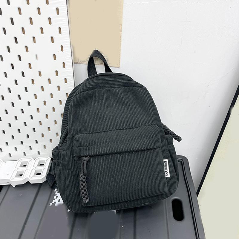 Вельветовые однотонные модные рюкзаки повседневные универсальные новые высококачественные женские сумки модные сумки через плечо 26x10x31cm чёрный
Вельветовые однотонные модные рюкзаки повседневные универсальные новые высококачественные женские сумки модные сумки через плечо 26x10x31cm чёрный