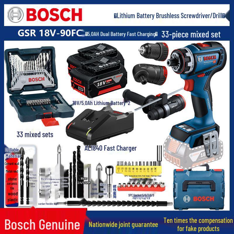 Акумуляторний дриль/шуруповерт Bosch GSR18V-90FC зі швидкозмінним патроном та пістолетною рукояткою
Акумуляторний дриль/шуруповерт Bosch GSR18V-90FC зі швидкозмінним патроном та пістолетною рукояткою