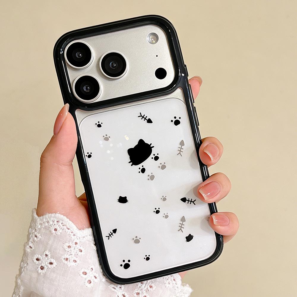 Transparent Black Cat Paw Print Phone Case for iPhone 13/14/15/16/17 Pro Max - Full Coverage for Women iPhone 15 Plus
Transparent Black Cat Paw Print Phone Case for iPhone 13/14/15/16/17 Pro Max - Full Coverage for Women iPhone 15 Plus