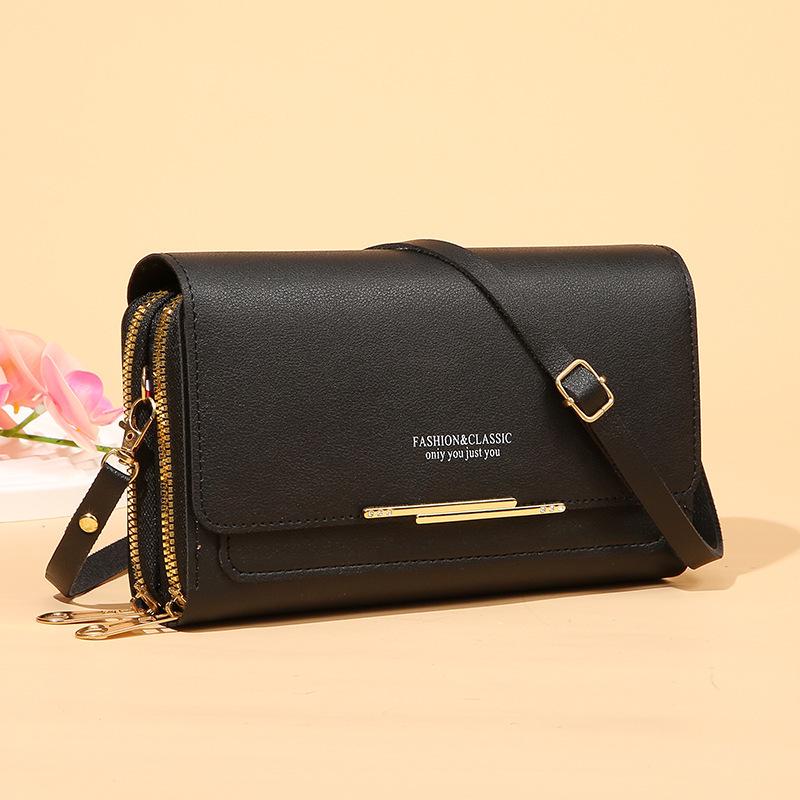 Korean Style Women s Crossbody Shoulder Bag with Wallet and Phone Holder чорний
Korean Style Women s Crossbody Shoulder Bag with Wallet and Phone Holder чорний