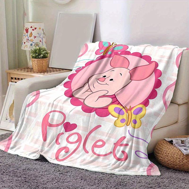 1pc Piglet Throw Blanket Cute Cartoon Piglet Butterfly Design Soft Blanket for Friends Perfect Gift for Home Decor, Couch Cover, Travel 80cmx120cm
1pc Piglet Throw Blanket Cute Cartoon Piglet Butterfly Design Soft Blanket for Friends Perfect Gift for Home Decor, Couch Cover, Travel 80cmx120cm