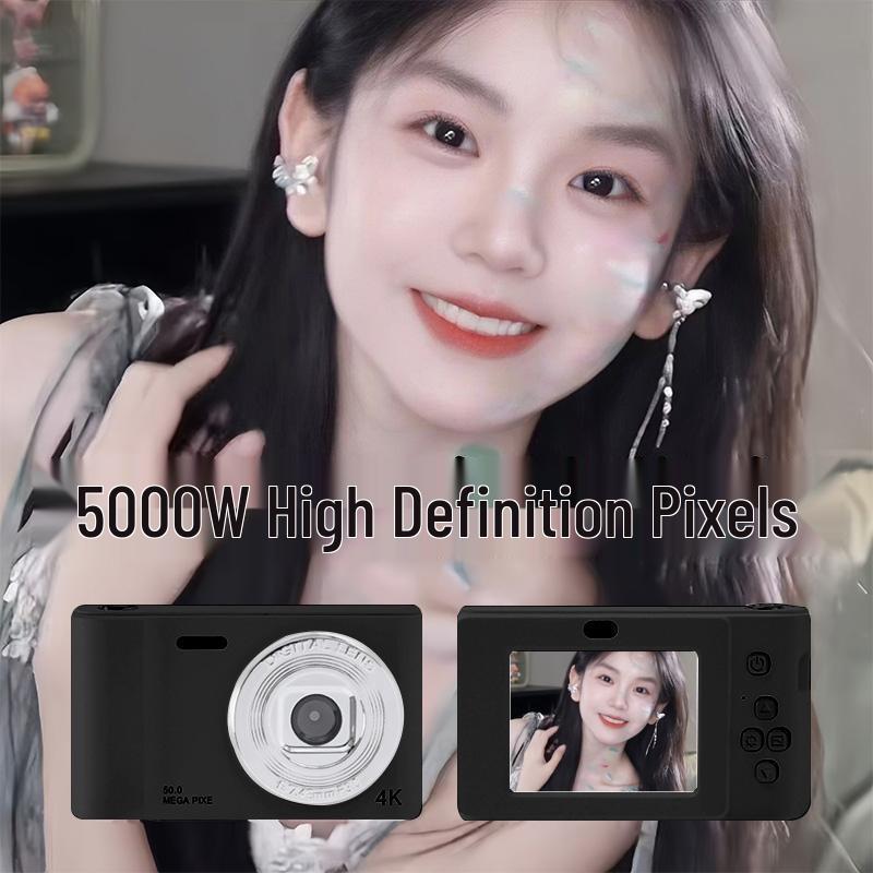 Retro CCD High-Pixel Portable Digital Camera for Students and Travel
Retro CCD High-Pixel Portable Digital Camera for Students and Travel