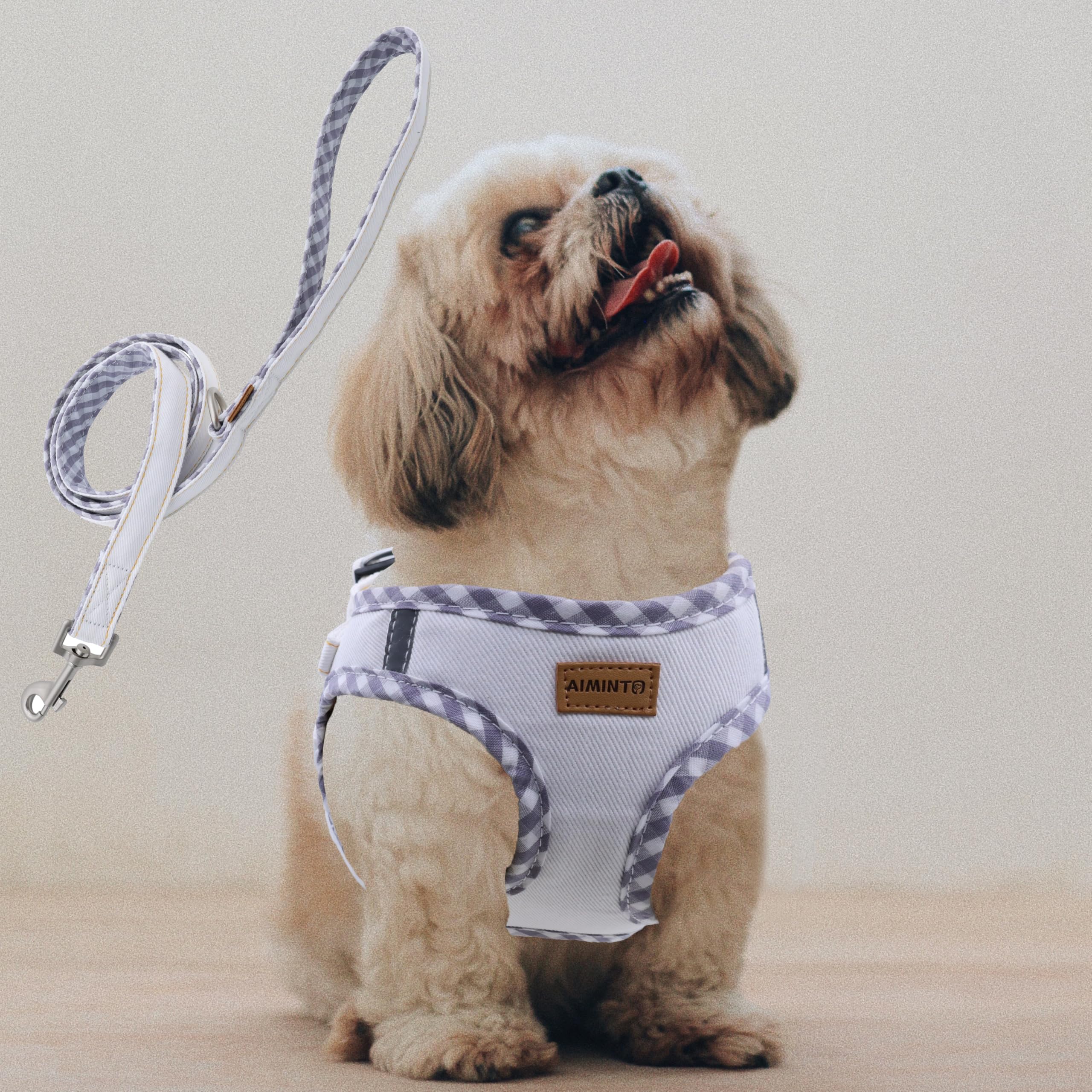 Aiminto Denim Dog Harness Leash Highly Breathable Mesh Reflective Material on Harness Chest For Small Dogs and Leash Set Size Chest Size & Set,
Aiminto Denim Dog Harness Leash Highly Breathable Mesh Reflective Material on Harness Chest For Small Dogs and Leash Set Size Chest Size & Set,