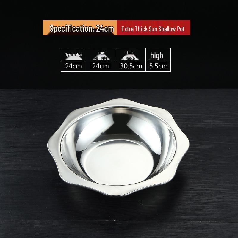 Stainless Steel Large Multi-use Basin for Soup, Sauerkraut, Fish, Meat, Crab, Vegetables, and More
Stainless Steel Large Multi-use Basin for Soup, Sauerkraut, Fish, Meat, Crab, Vegetables, and More