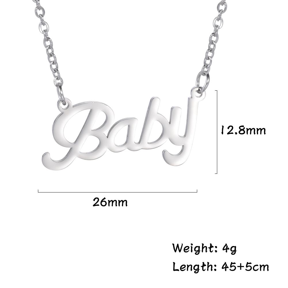 Lemegeton Mama Letter Necklace For Women Super Papa Mom Dad Pendant Stainless Steel Chain Choker Necklace Jewelry Mother s Day
Lemegeton Mama Letter Necklace For Women Super Papa Mom Dad Pendant Stainless Steel Chain Choker Necklace Jewelry Mother s Day